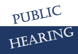 noitce of public hearing