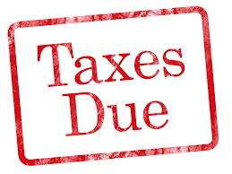 Taxes Due April 1, 2019