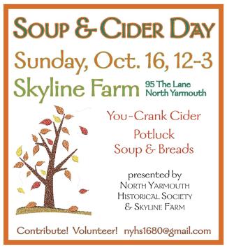 soup and cidery day