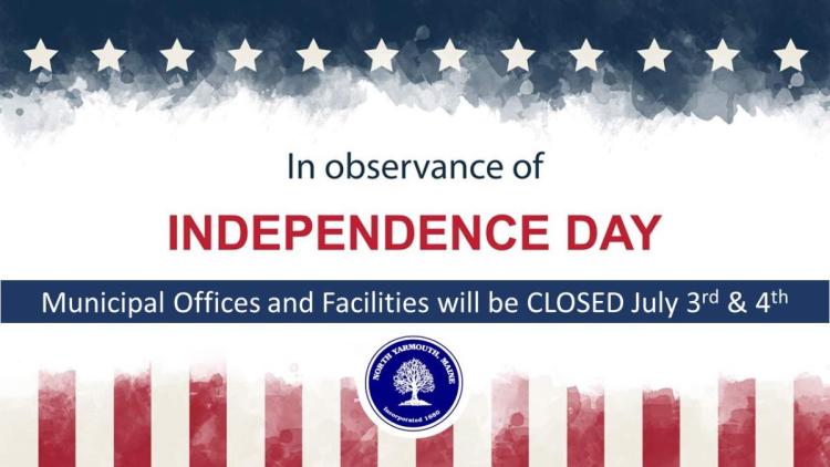 offices closed july 3 and 4