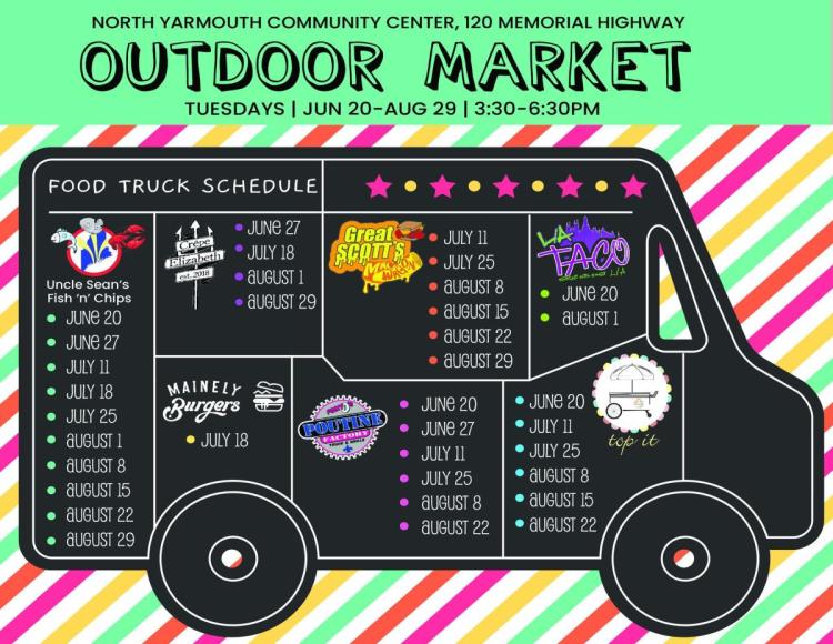 outdoor market schedule