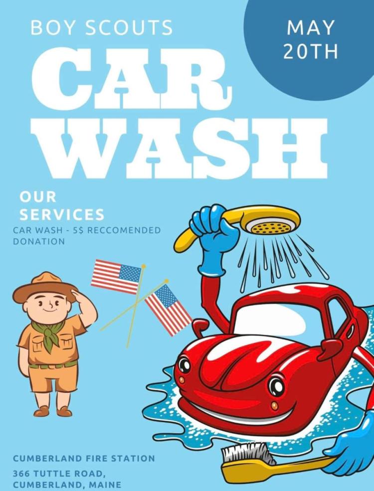 Boy Scouts Car Wash May 20th