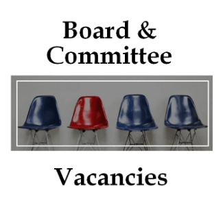 board and comittee vacancies