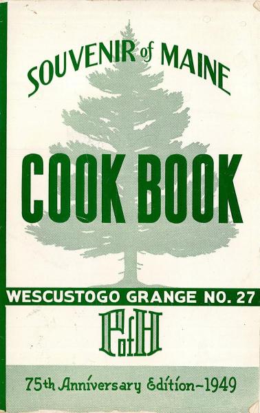 wescustogo Cook Book 1049 75th anniversary