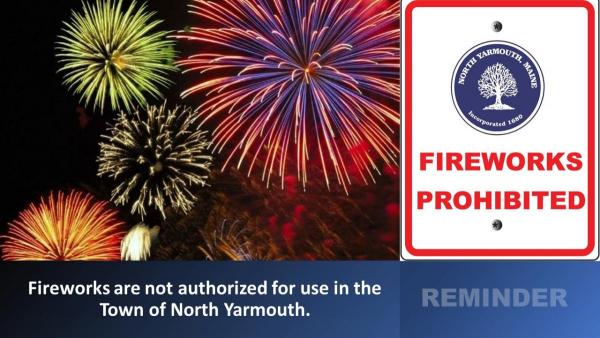 fireworks are not allowed