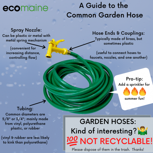 garden hose do not recycle