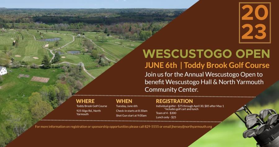 Wescustogo Open Golf Tournament