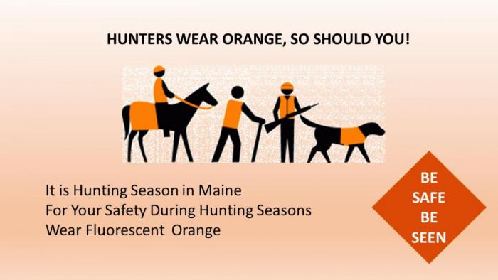 hunters wear orange so should you