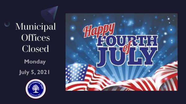 closed monday july 5th