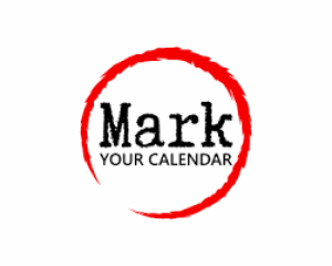 mark you calendar