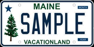 New Maine Plate