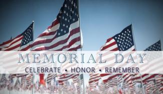 Closed memorial day may 25th