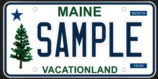new plate with tree