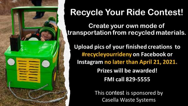 recycle your ride contest