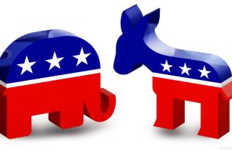 Democrat and repblican caucus