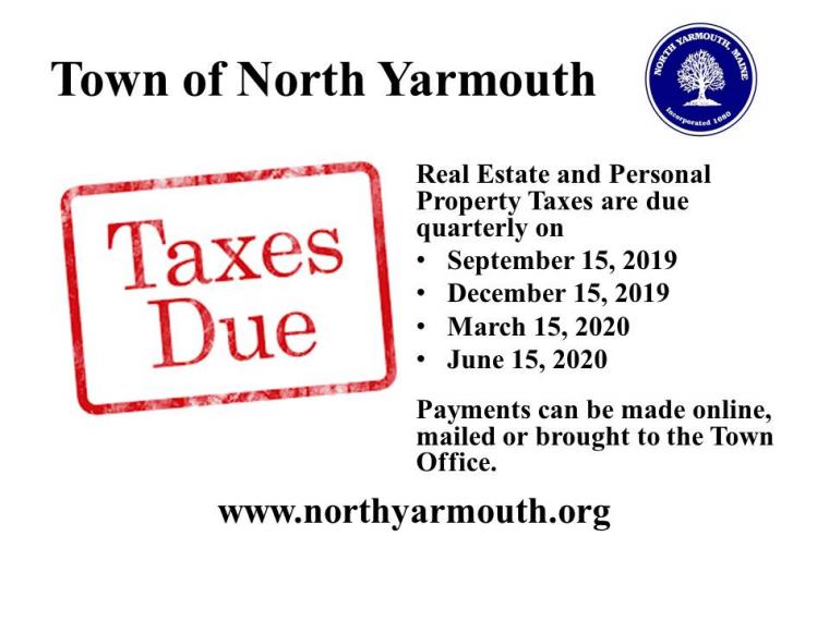 taxes due 12-15-2019