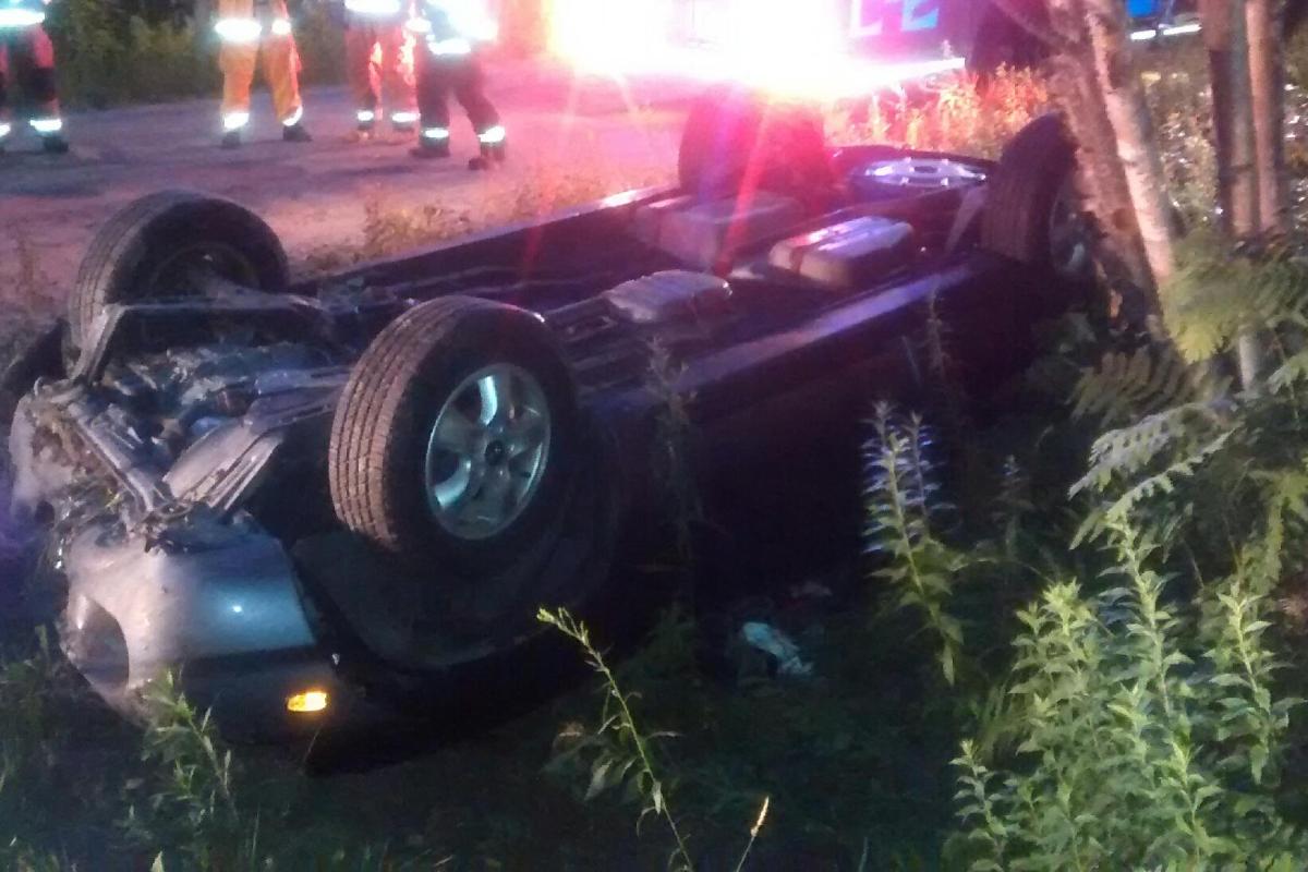 Rollover 07-31-2015 Sweetser Rd