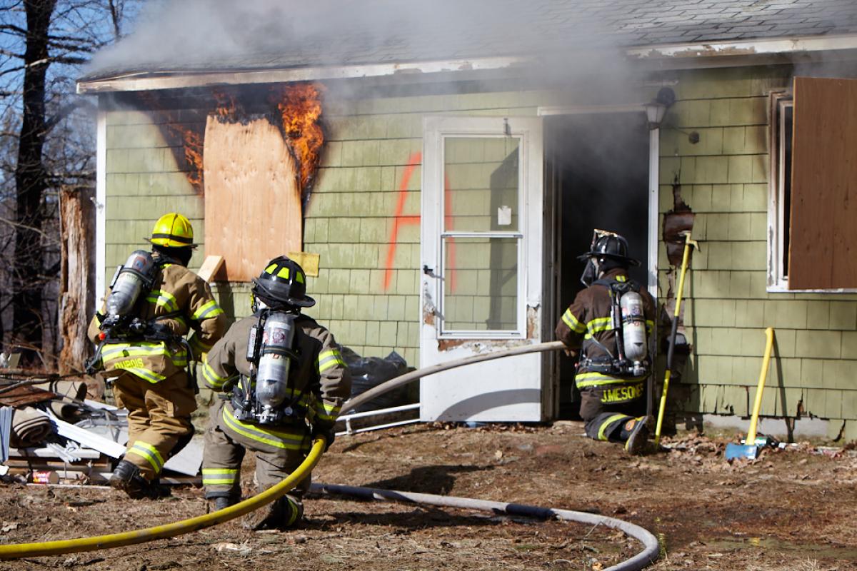 Training Burn Sligo Rd 02-27-2016