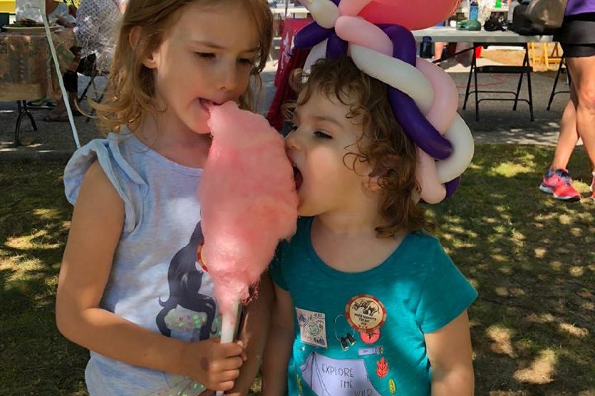 Cotton Candy at Fun Day!