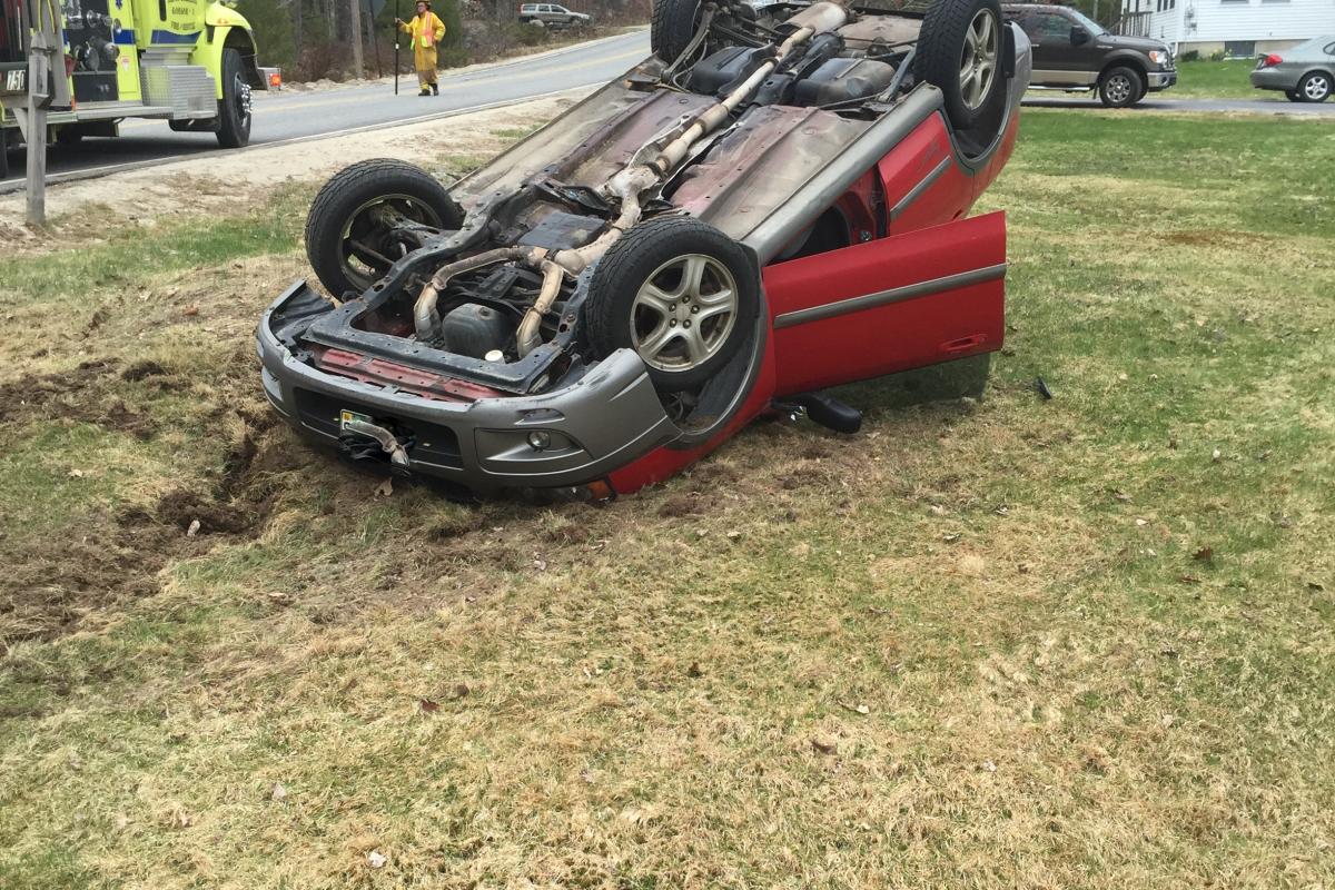 Rollover New Gloucester Rd 04-27-2015