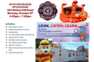 Fire Rescue Open House - Monday October 8th