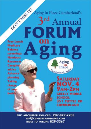 3rd annual forum on aging