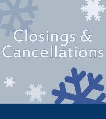closing and cancellations
