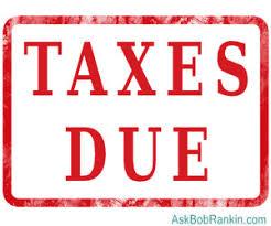 taxes due