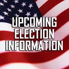 upcoming election information