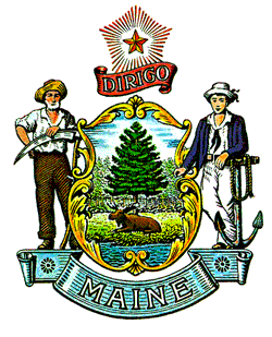 state of maine seal