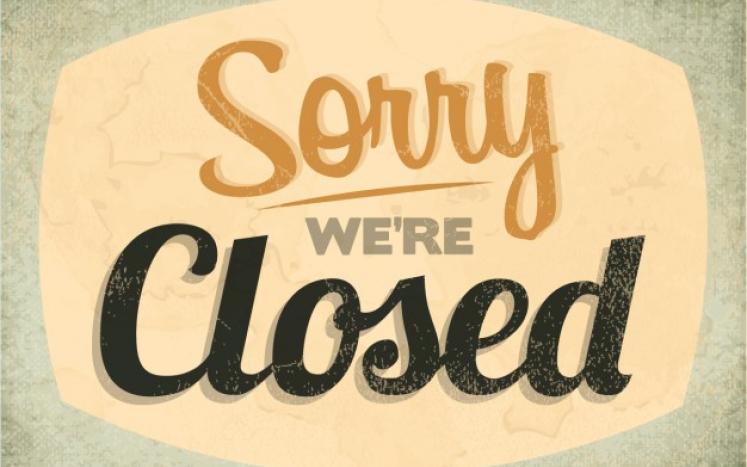 sorry we are closed