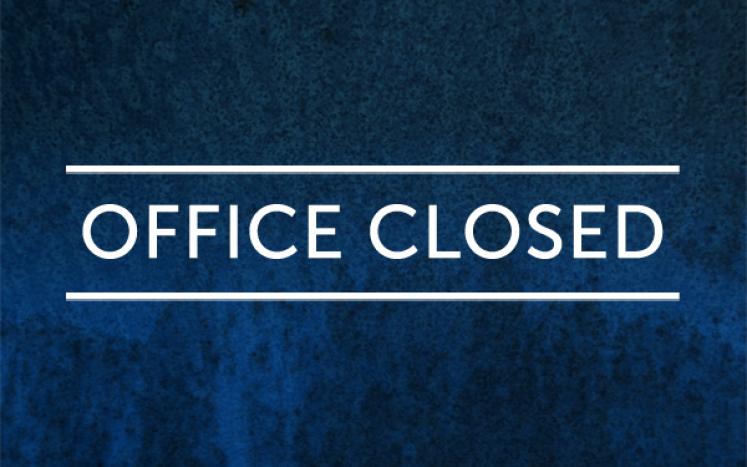Municipal Offices Closed 1/9/19