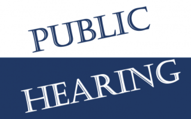public hearings