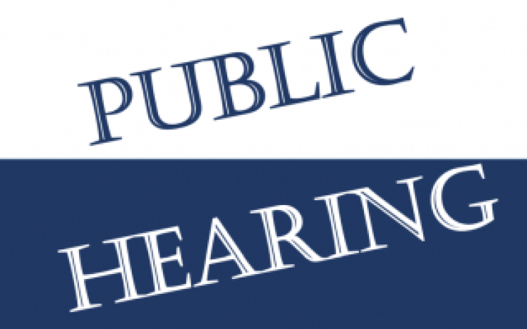 public hearing