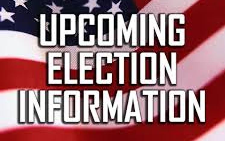 upcoming election information