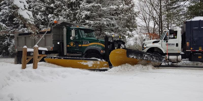 Winter Storm 12/31/2019 NYPWD and Casella Waste Systems getting the job done.